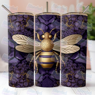 Purple bee